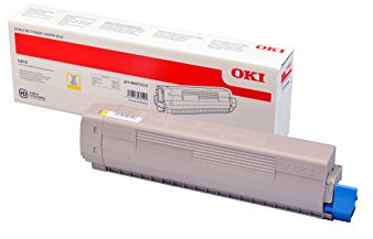 OKI 46471113, 5000 Pages Yellow Toner and Laser Cartridge (5000 Pages)