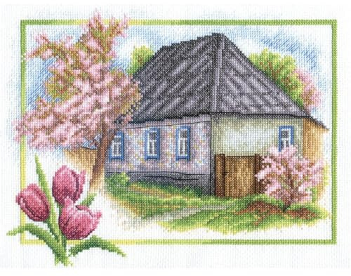 PANNA PS-0332 Kreuzstichset, Mehrfarbig, 26x20cm