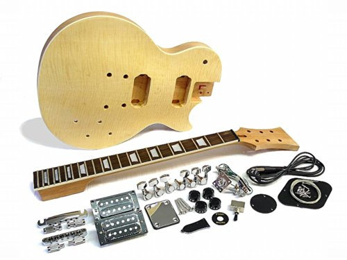 E-Gitarren-Bausatz/Guitar DIY Kit ML-Factory MLP komplett Mahagoni geschraubter Hals