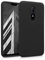 kwmobile Housse Compatible avec OnePlus 6 Coque - Housse de téléphone Protection Souple en TPU Silicone - Noir