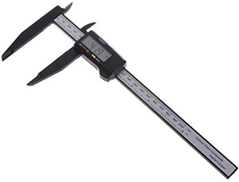 Baiyao 200MM 8 Inch Digitaler Messschieber Wasserdichte Schieblehre für Abständen, Durchmesser, Tiefenmaß, mit LCD Display Profimessgerät