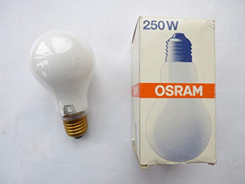 Osram Glühlampe E27, 250W, opalweiß, AGL