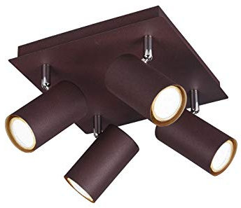 Trio Leuchten Lampada da soffitto, Rostfarbig