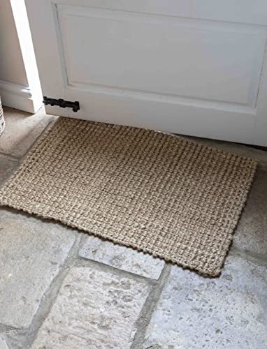 Garden Trading Woven Doormat Crafted in Jute | Indoor Use Only | H2 X W80 X D50cm