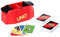 UNO Showdown Jeu de société et de 112 Cartes avec Lanceur, pour Enfants et Adultes, GKC04
