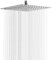 Rain Shower Head, VIGIME 10 Inch Square High Pressure Showerhead, Ultra-Thin Best Pressure Boosting with Silicone Nozzle, High Flow Rainfall Stainless Steel Large Shower Heads