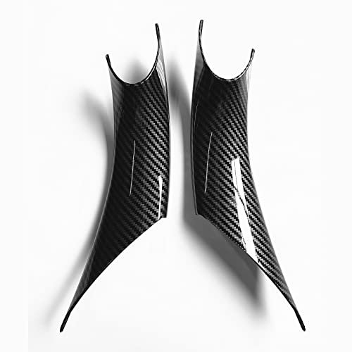 N//A Pour BMW F30 F32 Poignée de porte, BMW Série 3 2012-2018 320/328/330/335/428/435 Poignée de porte de voiture (Gauche + Droite, Fibre de carbone)