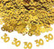 Gold 30th Birthday Confetti - 30 Number Party Decorations - 30 g