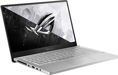 Asus ROG Zephyrus G14 14-inch FHD 512GB SSD 2.9GHz Ryzen 7 VR Ready Laptop (8GB RAM, 8-Core AMD Ryzen 7, GeForce GTX 1650) Eclipse Gray (R7-5800HS/RTX 3060/40GB 1TB)