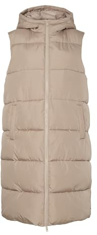 Pcbee New Long Puffer Vest Bc