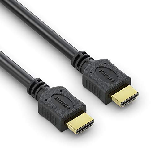 conecto Cable HDMI Alta Velocidad con Ethernet, Ultra-HD, conector chapado en oro, 4K, negro, 1,50m