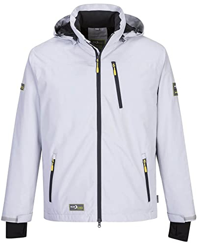 Blue Wave Herren Jacke Funktionjacke Jonas - Outdoorjacke mit abnehmbarer Kapuze