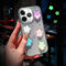 VALRION Compatible with iPhone 15 Pro Luminous Case 3D Stars Clear Case Glow in The Dark Noctilucent Bling Case for Women Girly Soft Slim TPU Bumper Shockproof Light up Phone Cover