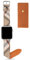 Bracelet de montre de designer pour femme compatible avec les bracelets Apple Watch 41 mm, 40 mm, 38 mm – Bracelet de montre de luxe en cuir beige classique à carreaux compatible avec iWatch Series