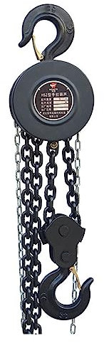 Treuil électrique Palan à chaîne, palan à chaîne de 3/1 tonne petit atelier de production de levage de grue outils de levage de bloc de levier de gourde à manivelle manuelle