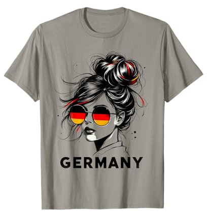 Deutschland für Mädchen Deutschland Flagge für Frauen Deutschland T-Shirt