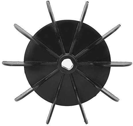 Air Compressor Fan Blade,13mm Diameter Fan Blade Made of Engineering Plastic for Replacement
