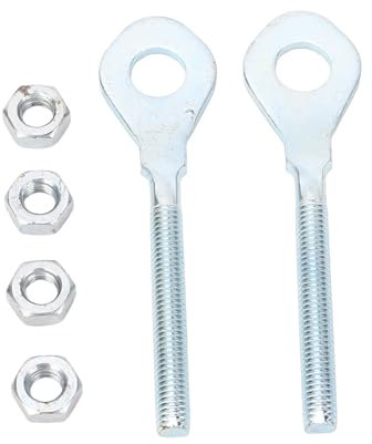 2 Stücke Edelstahl Kettenspanner Einsteller Mini Fahrradteile für ATV 50 70 90 110 125 250c c Dirt Bike