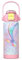Kiocko Trinkflasche Kinder Edelstahl mit Pop-Open Strohhalm & Spout 2-in-1 Lid.Thermosflasche 550ml BPA Frei - Auslaufsicher - Thermo Wasserflasche für Schule, Kindergarten（Meerjungfrau）