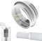 Tuyau Climatiseur Mobile Adaptateur Clim Fenetre, 130 mm intérieur/150 mm Extérieur, Raccord de Tu-yau d'échappement de Climatisation, Adaptateur de Tuy-au D'échappement pour Climatisation