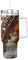 ZSUUGJ Flute Music - Vaso aislado de 40 onzas con asa y tapa con pajilla, taza de viaje, taza de café, botella de agua reutilizable, ideal para coche, trabajo, regalo