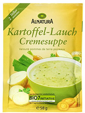 Alnatura Bio Kartoffel-Lauch-Suppe, 58g