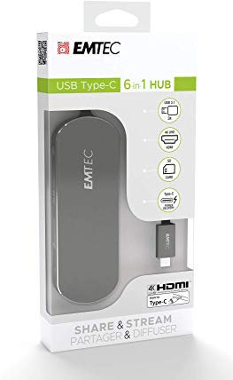 Emtec HUB 6 EN 1 USB Type-c