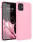kwmobile Case Compatible with Apple iPhone 11 Case - TPU Silicone Phone Cover with Soft Finish - Light Pink