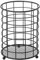Cesta para cubiertos negra industrial de metal de ø 12x15 cm - LOLAhome