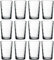 Habitat 200ml Modern Drinking Glasses Juice Water Tumbler Glassware (12)
