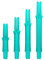 LSTYLE Dartschäfte | Smaragd | lang 330 | 1 Set (3 Schäfte) | für Soft Tip & Steel Tip Darts