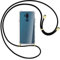 mtb more energy® Collana Smartphone Compatibile con LG G7 ThinQ, LG G7+ (6.1'') - Nero/Oro - Custodia indossabile per Collo - Cover a Tracolla con cordina