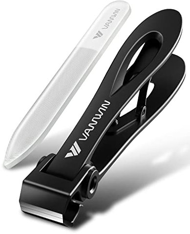 VANWIN Straight Nail Clippers for Ingrown Toenail, 16mm Wide Jaw Opening Large Toenail Clippers for Thick Nails, Heavy Duty Toe Nail Clippers Fingernail Clipper for Seniors Men Women