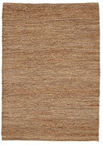carpetfine Juteteppich Nala Beige 300x400 cm | Moderner Teppich für Wohn- und Schlafzimmer