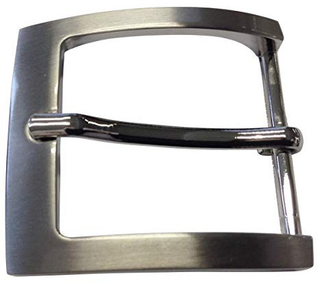 BELTINGER Gürtelschnalle 3,5 cm | Gürtelschnalle 3,5 cm | Buckle Gürtelschließe 35mm Massiv | Dorn-Schließe | Für Wechselgürtel 3.5cm | Silber