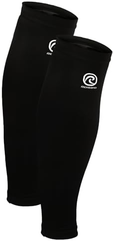 Rehband QD Wadenbandage, Kompressionsbandage für die Beine, Wadenkompressionsstrümpfe, Wadensleeves für Laufen, Fußball, Wandern
