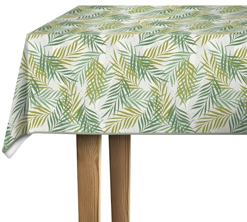 d-c-fix Wachstuchtischdecke PVC-free Rain Forest - abwaschbar wasserdicht - In- & Outdoor - Wachstuch Plastik-Tischdecke Wachstischdecke Tischtuch - 110 cm x 140 cm eckig