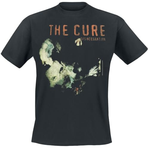 The Cure Disintegration Homme T-Shirt Noir, Noir, XXL