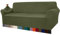 Granbest High Stretch Sofabezug Moderne Sofaüberwurf Jacquard Elastische Sofahusse für Wohnzimmer Protector für Hunde Haustiere (4 Sitzer, Avocado Grün)