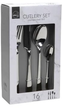 Studio Tavola Besteckset - Edelstahl - 16-teilig / 4 Personen