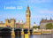 Edition Seidel Premium Kalender London 2025 Format DIN A4 Wandkalender UK England Big Ben Westminster Tower Bridge Themse Metropole Skyline