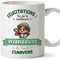 Mugffins Tasses pour VOYAGEUSE - En Français - Cadeau original femme - Meilleur Univers Trophée - 11 oz / 330 ml