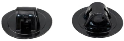 Milisten Boot-Pad-Patch Seile Kajak Paddel Bausatz Bootsstecker Sitz schlauchboot zubehör Aufblasbares Boot Zubehör Pad-Patch für aufblasbare Boote Kanu-Pad-Patch Black