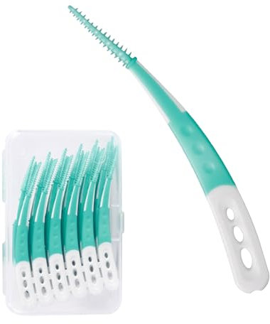 Scovolini Dentali, 60 Pezzi Scovolino Denti, Scovolini, Scovolini Interdentali, Scovolino Interdentale, per Pulire E Massaggiare la Bocca, l'Igiene Dentale Mantenimento Della Salute Orale (65 mm)