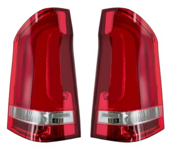 YPZJJBLD LED-Hinterleuchte Premium-Ersatz-Hinterleuchte mit Heller Beleuchtung, für Mercedes-Benz V-Class(W447) 2018-ON, stoßfest und langlebig, entspricht Sicherheitsstandards,B-Right