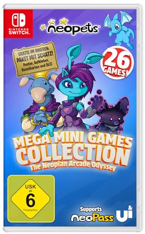 Neopets - Mega Mini Games Collection - The Neopian Arcade Odyssey - Day 1 Edition - Switch