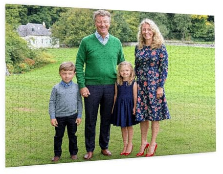Personalisiertes Puzzle mit Eigenem Foto - 1000/1314/1500/2000/3000/4000/5000 Teile, Puzzle Selbst Gestalten, Personalisierte Geschenk für Familie, Paare & Haustierfans Geburtstag, Weihnachten C-2739