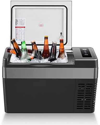 LRFVADW Mini Fridge 25L Refrigerator Freezer Mini Fridge Electric Cooler Warmer Box For Camping Travel Home Office
