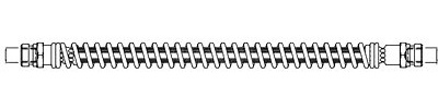Borg & Beck BBH8439 Brake Hose To Fit Kia Sorento I(JC)2 5 3 5 8/02-