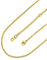 FaithHeart 2mm Rolokette für Damen Frauen, Goldene Ankerkette 75cm lang, Gliederkette Halskette ohne Anhänger für Valentinstag Geburtstag Muttertag
